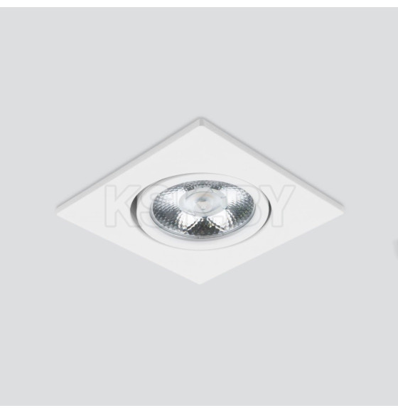 Светильник встраиваемый  5W 4200K WH белый 15273/LED (a056032) 