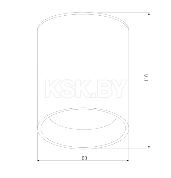 Светильник садово-парковый со светодиодами Light LED 2104 серый 35130/H (a056270) 