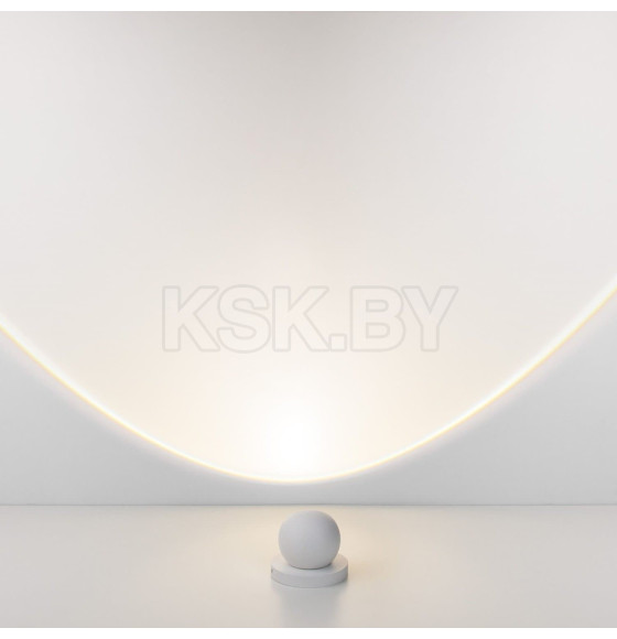 Светильник садово-парковый со светодиодами Ball LED белый 35143/S (a057632) 