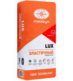 Клей для плитки эластичный "LUX", 25 кг