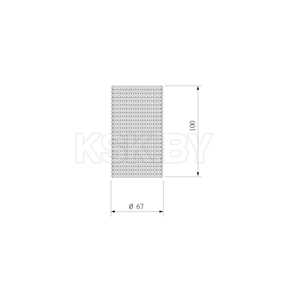 Светильник накладной хром DLN112 GU10 (a057973) 