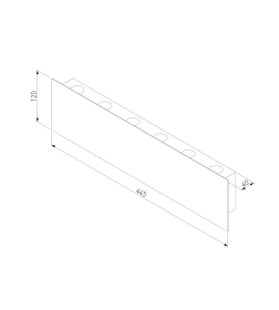 Настенный светильник 40139/1 LED (белый)