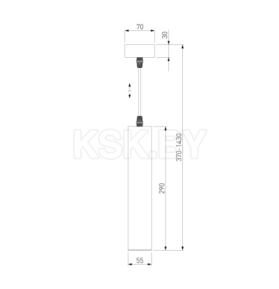 Подвесной светильник 50161/1 LED (золото) (a057418) 