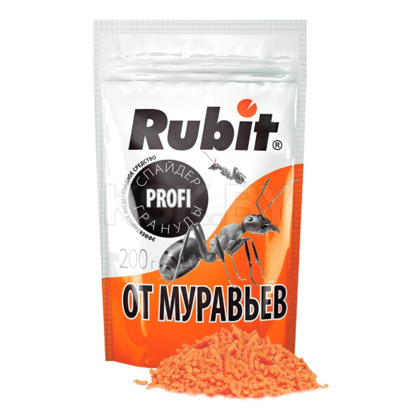 Гранулы от муравьев Rubit, 200г