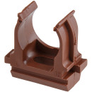 Крепеж- клипса для гофры ПВХ d=20мм (10шт упак.) бук Юпитер (JP3120-19) 