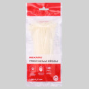 Хомут nylon 150х3,0/2,5мм белый (уп.100 шт.) Rexant (07-0150) 