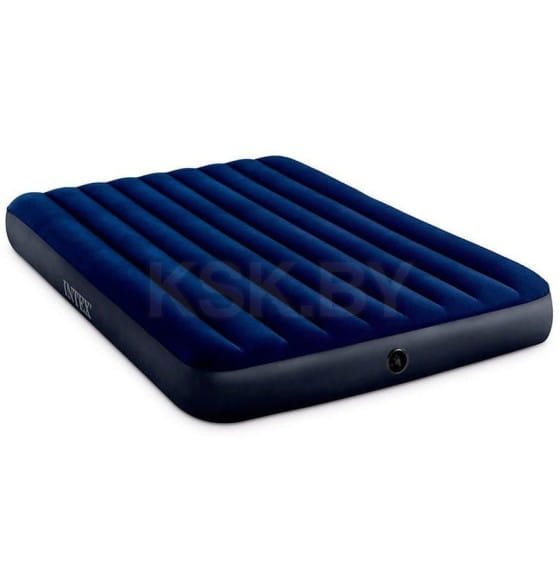 Матрас надувной Intex Classic Downy Airbed Fiber-Tech 152х203х25см, 64759 (64759) 