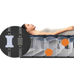 Матрас надувной Intex Classic Downy Airbed Fiber-Tech 152х203х25см, 64759