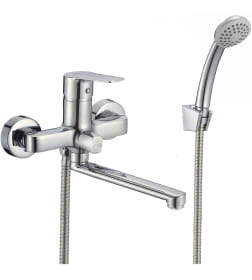 Смеситель для ванны, Helic, Milardo, HELSB02M02