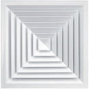 Вентрешётка потолочная 170х170мм Storm (RP-1717) 