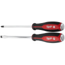 Набор отверток с трехгранной рукояткой для работы с ударом Milwaukee Screwdrivers (4932471872) 