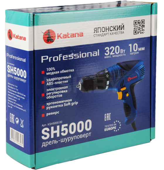 Дрель-шуруповерт KATANA SH5000 (KSH5000.00) 