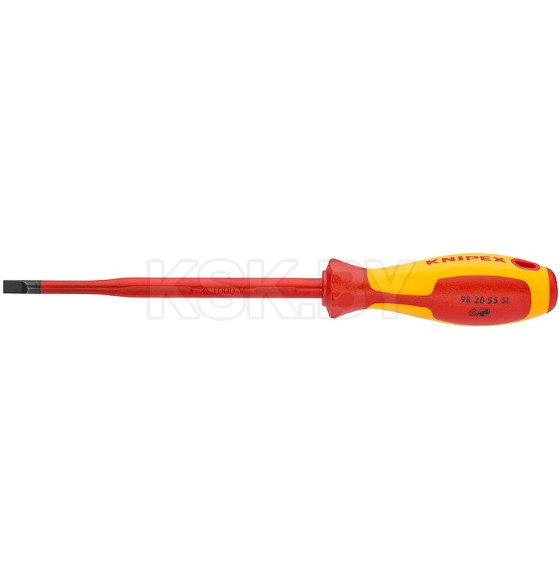 Отвертка плоская SL5,5х232мм (1мм) Knipex (982055SL) 