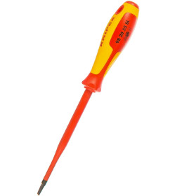 Отвертка плоская SL5,5х232мм (1мм) Knipex