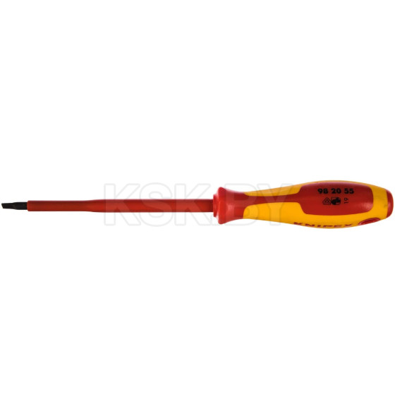 Отвертка плоская SL5,5х232мм Knipex (982055) 