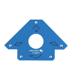 Магнитный угольник для сварочных работ 22,5кг, 155х102х18мм HOEGERT