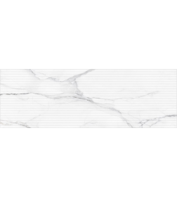 Плитка настенная Marble glossy white wall 02 300х900 мм., 1 сорт