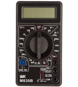 Мультиметр цифровой Universal M830B IEK