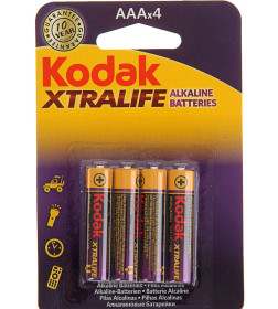 Батарейка AAA LR03 1.5V (4шт.) KODAK XTRALIFE