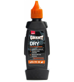 Цепная велосмазка для сухой погоды GRENT PTFE Dry Lube, 120мл