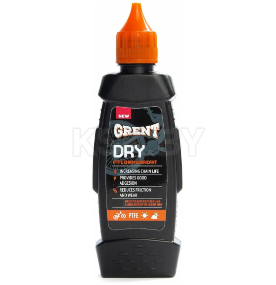 Цепная велосмазка для сухой погоды GRENT PTFE Dry Lube, 120мл (5298) 