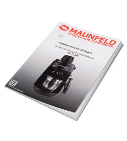 Кофемашина рожкового типа MAUNFELD MF-733BK