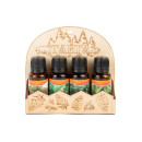 Набор №5 "Тайга" (можжевельник, сосна, пихта, эвкалипт) 4*15мл