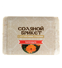 Соляной брикет "Соляная баня" с Алтайскими травами "Календула", 1.35 кг