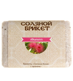 Соляной брикет "Соляная баня" с Листьями Эвкалипта, 1,35 кг