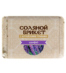 Соляной брикет "Соляная баня" с Алтайскими травами "Шалфей", 1.35 кг