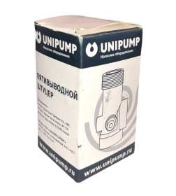 Штуцер 5-ти выводной 90мм, UNIPUMP