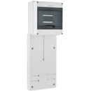 Панель для установки 3-ф счетчиков, с модульным отсеком 9M, с шинками 2x (7x10+2x16mm²) (0114-00) 