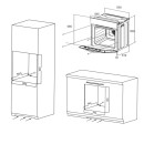 Духовой шкаф электрический MAUNFELD EOEC.564TB (КА-00015448) 