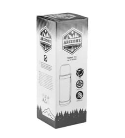 Термос нержавеющая сталь 1 л ARIZONE, 27-687800