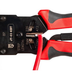 Пресс-клещи для RJ разъемов JT-03 КВТ