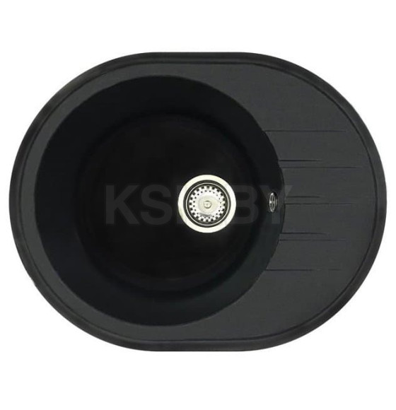 Мойка кухонная БелЭворс NEW LUX антрацит в компл. с сифоном