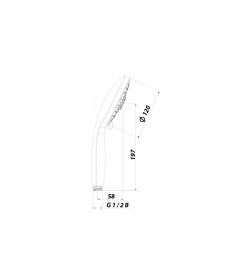 Душевая лейка Lemark LM0315C