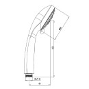 Душевая лейка Lemark LM0223C (LM0223C) 