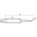 Жало для паяльника серии 900М, Ø 4.3 мм, тип конус малый 0.2 мм REXANT (12-9710) 