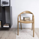 Стул БИО, дуб натуральный/покрытие бесцветное (86962) 