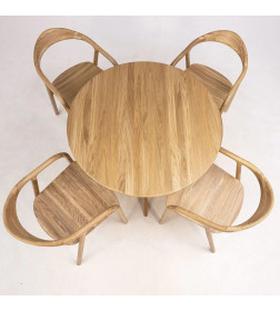 Стул БИО, дуб натуральный/покрытие бесцветное