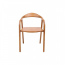 Стул БИО, дуб натуральный/покрытие коньяк (86963) 