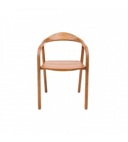 Стул БИО, дуб натуральный/покрытие коньяк