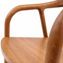 Стул БИО, дуб натуральный/покрытие коньяк (86963) 