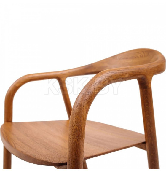 Стул БИО, дуб натуральный/покрытие коньяк (86963) 