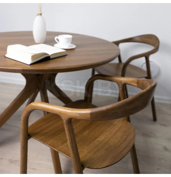 Стул БИО, дуб натуральный/покрытие коньяк (86963) 