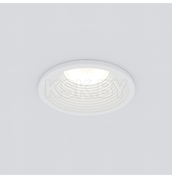 Встраиваемый светильник 7W 4200K WH белый 25028/LED (a058617) 