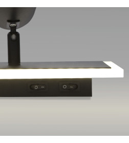 Настенный светильник / черный 20127/1 LED