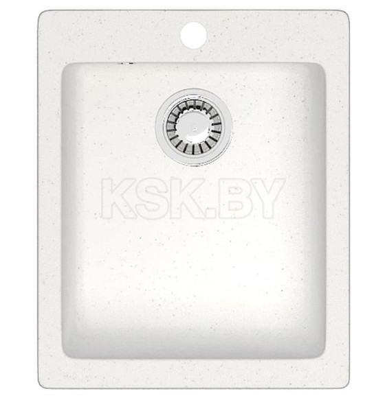 Мойка из искусственного камня Berge BR-4200 (белая) (4200) 