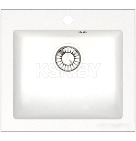 Мойка из искусственного камня Berge BR-4803 (белый) (4803) 